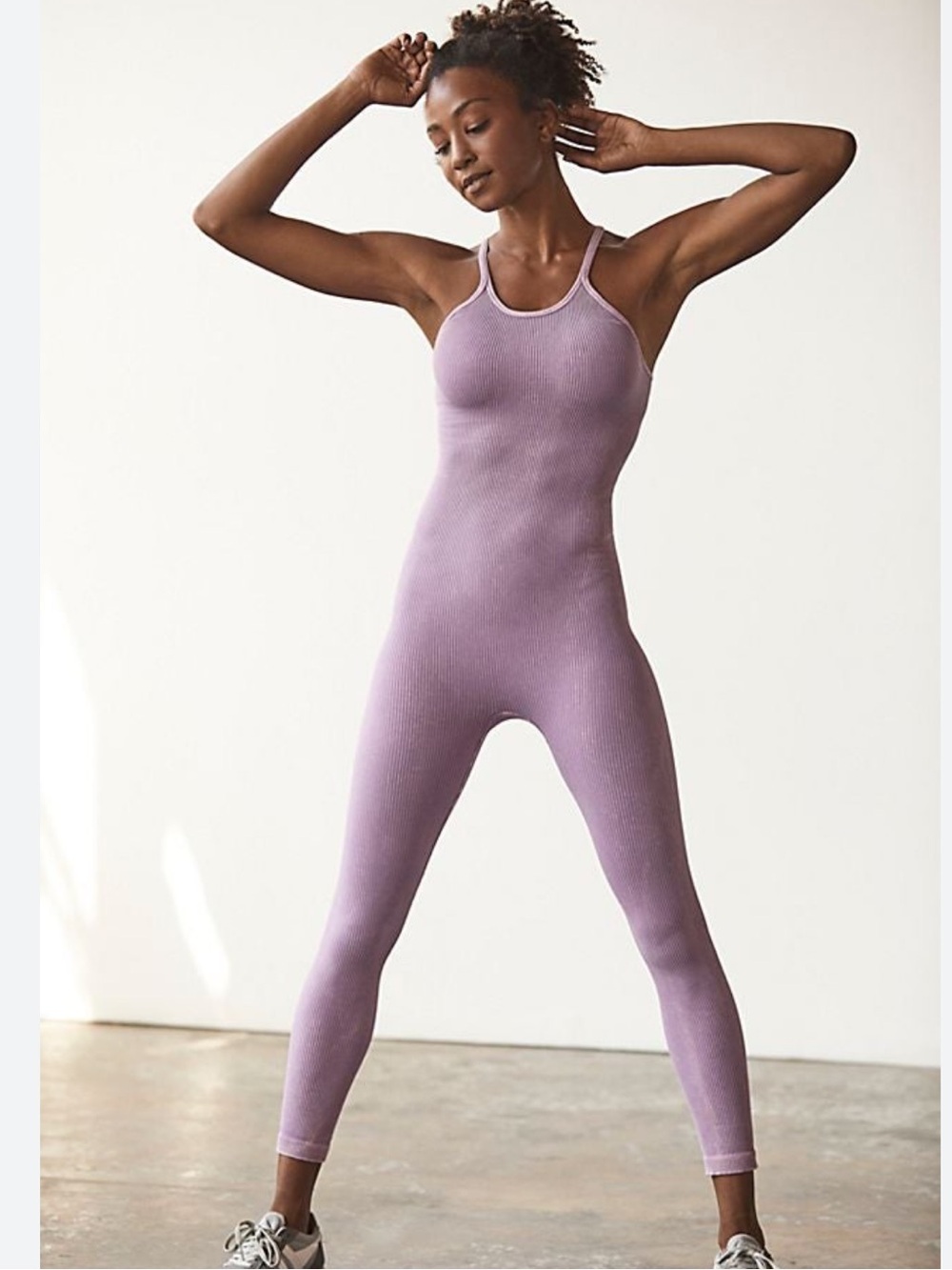Free People Movement Happiness Runs Purple One Piece Jumpsuit Women’s XS